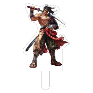 تاپر کیک طرح مرد شمشیرزن جنگجو کد 26