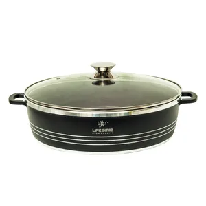 ماهیتابه لایف اسمایل مدل LUSHR-32BB قطر 32 سانتی متر