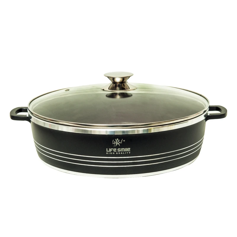 ماهیتابه لایف اسمایل مدل LUSHR-32BB قطر 32 سانتی متر