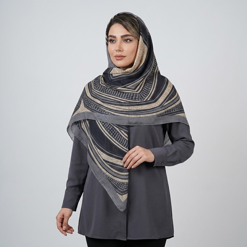روسری زنانه مدل نخی 