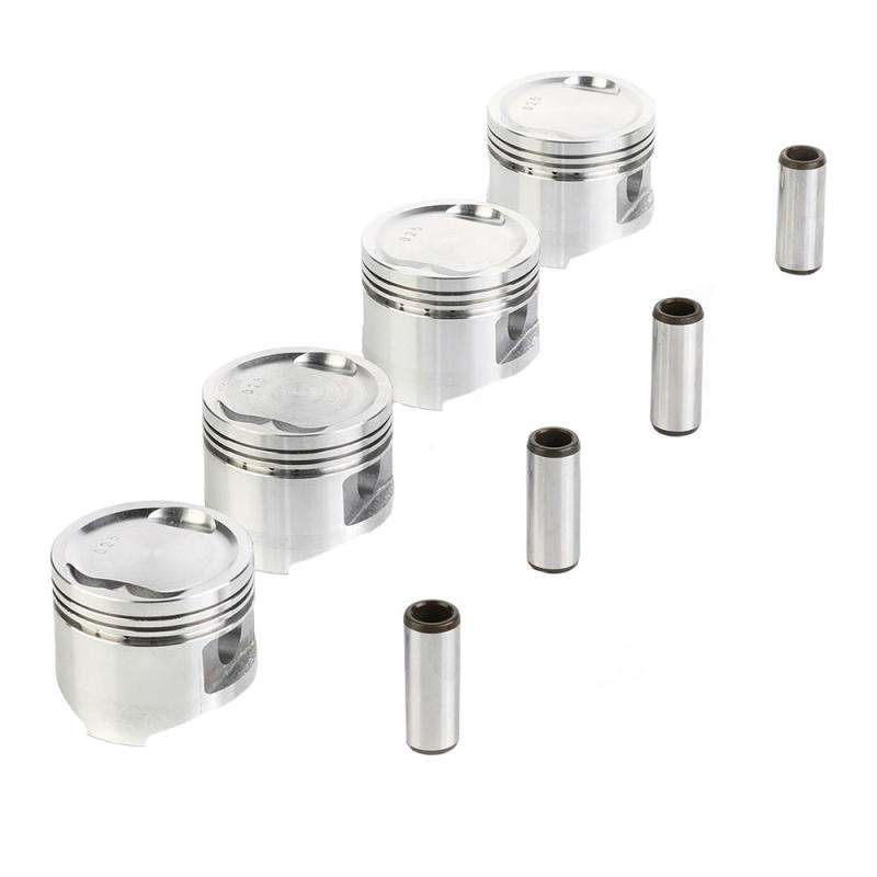 پیستون و گژن پین کاپلان پلاس مدل 0.25 مناسب برای پراید مجموعه 8 عددی