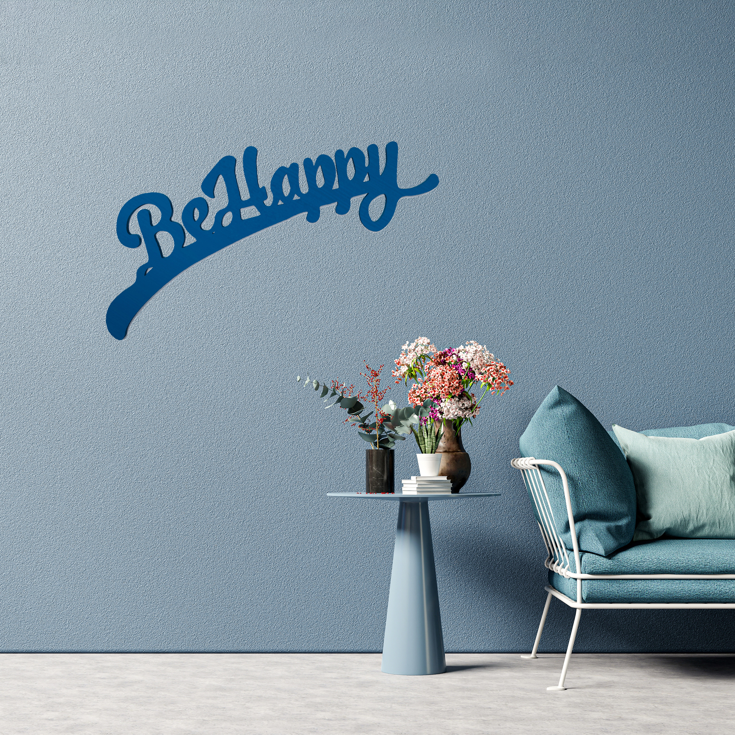 دیوارکوب مدل Be happy