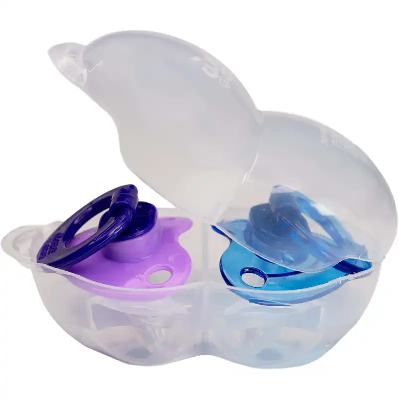 پستانک ارتودنسی وی کر مدل قابدار خود استریل MicroWave کد p140 بسته 2 عددی