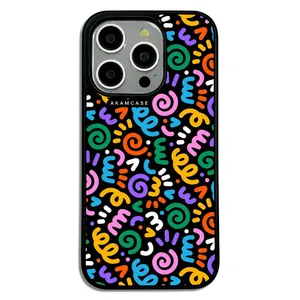 AKAM AMC-WA15PRO-DOODLE13 Cover For Apple iPhone 15 Pro