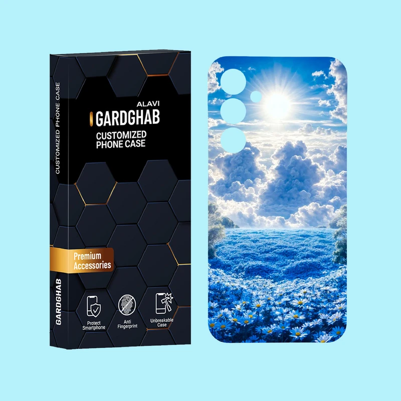 کاور گارد قاب علوی مدل منظره و طبیعت مناسب برای گوشی موبایل سامسونگ Galaxy A55