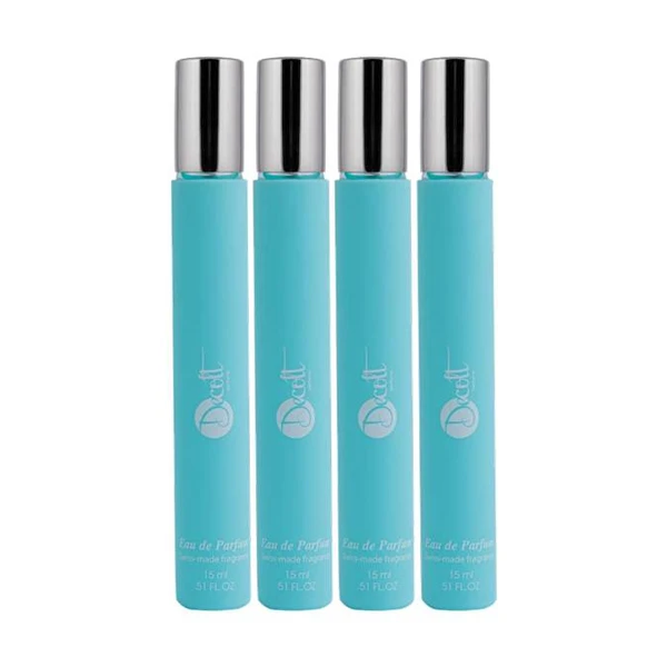 عطر جیبی زنانه دکلت مدل Leopar Kenzo حجم 15 میلی لیتر مجموعه 4 عددی