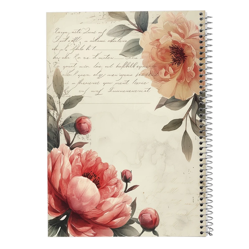 دفتر مشق 100 برگ مدوپد مدل گل کد DF13357