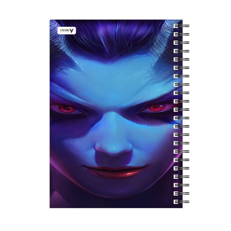 دفتر 120 برگ ویتادل طرح دوتا دو مدل 7