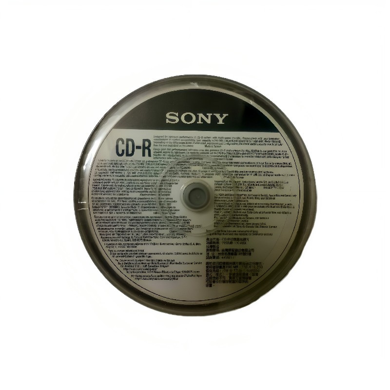 سی دی خام سونی مدل CD_R بسته ده عددی