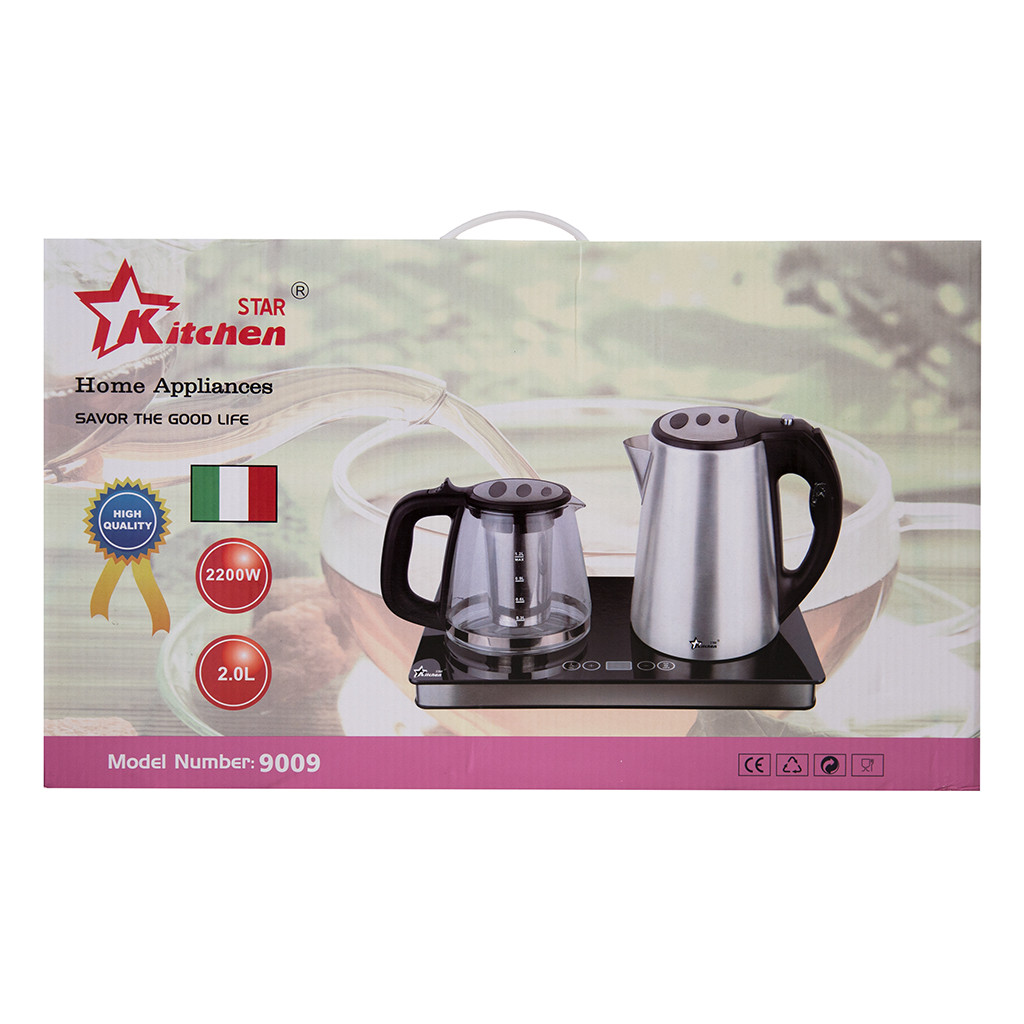 چای ساز کیچن استار مدل ۹۰۰۹ چای ساز کیچن استار مدل ۹۰۰۹