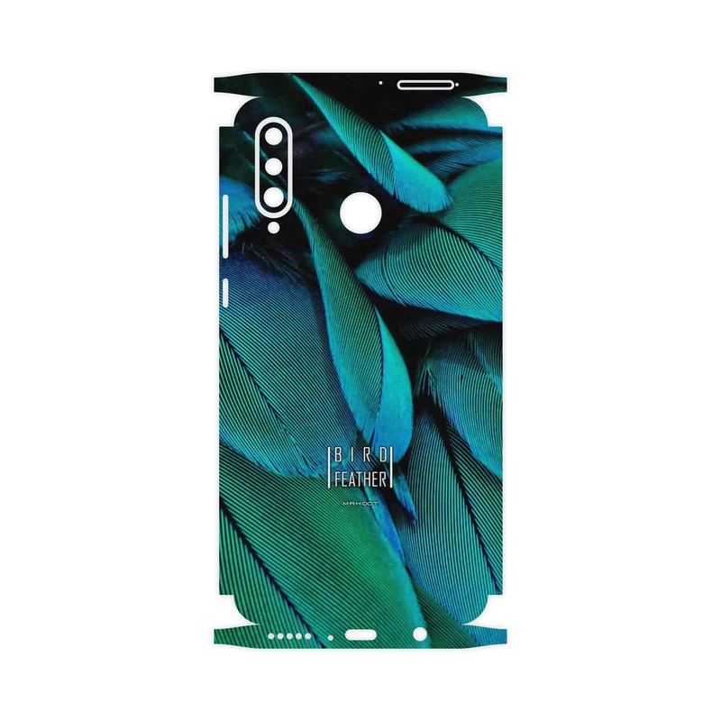 برچسب پوششی ماهوت مدل Green Feather-FullSkin مناسب برای گوشی موبایل هوآوی P30 Lite (48 MP Camera)