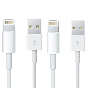 کابل تبدیل USB به لایتنینگ مدل x طول 1 متر مجموعه 2 عددی