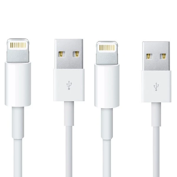 کابل تبدیل USB به لایتنینگ مدل x طول 1 متر مجموعه 2 عددی