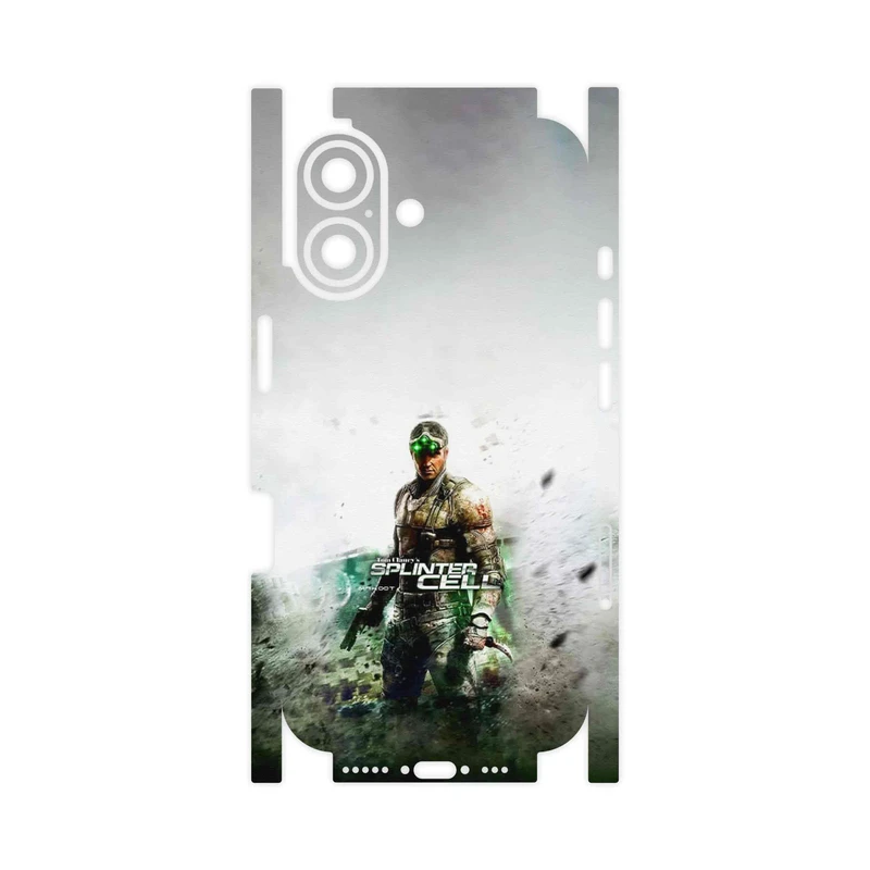 برچسب پوششی ماهوت مدل splintercell Game Series-FullSkin مناسب برای گوشی موبایل اپل iPhone 16