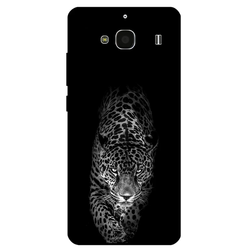 کاور مگافون طرح پلنگ مدل 1879 مناسب برای گوشی موبایل شیائومی Redmi 2