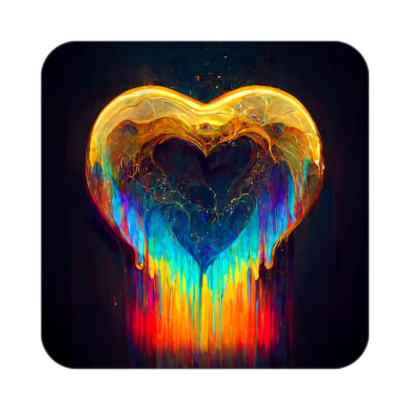 زیر لیوانی کاکتی مدل عاشقانه کد mp12126