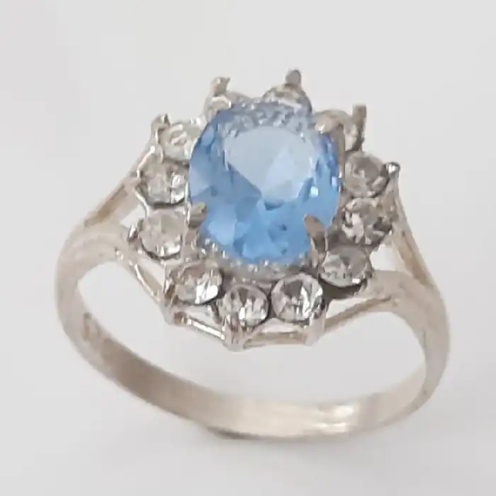 انگشتر نقره زنانه مدل P768