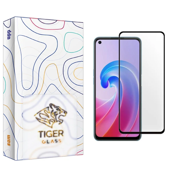محافظ صفحه نمایش شیشه ای تایگر گلس مدل SAM مناسب برای گوشی موبایل اوپو A96