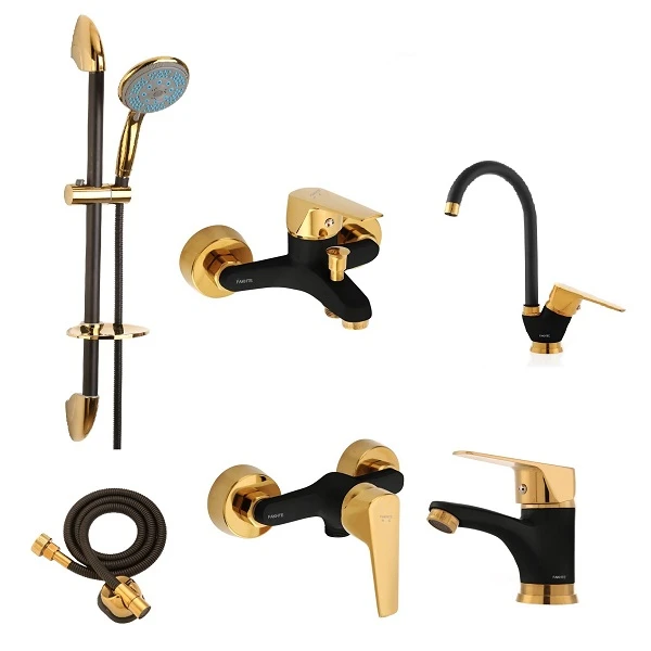 ست شیرآلات فاخته مدل مارگارت پلاس MT مجموعه 6 عددی