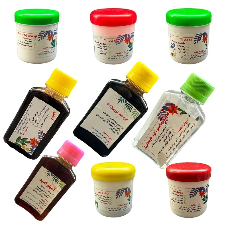 کود مخصوص بنفشه آفریقایی کد 098 وزن 50 گرم بسته 9 عددی