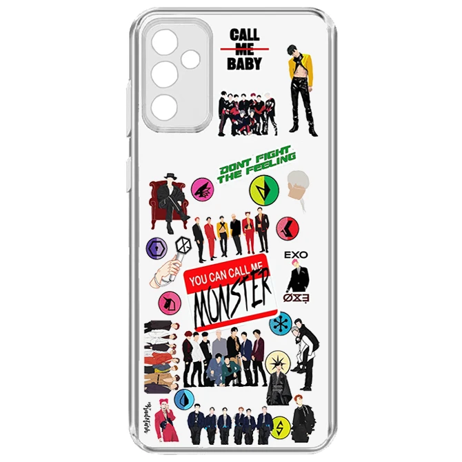 کاور طرح Exo مناسب برای گوشی موبایل سامسونگ Galaxy A34 