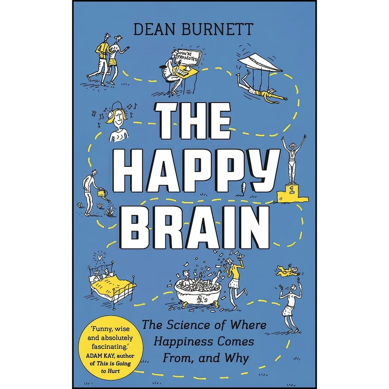 کتاب The Happy Brain اثر Dean Burnett انتشارات Guardian Faber