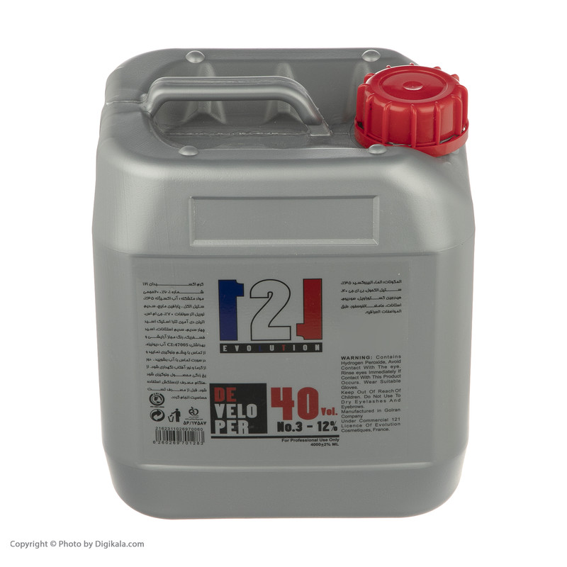 کرم اکسیدان 121 مدل 40Vol دوازده درصدی حجم 4000 میلی لیتر