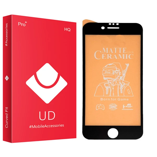 محافظ صفحه نمایش مات یو دی مدل +PRO مناسب برای گوشی موبایل اپل Iphone 6/ 7/ 8