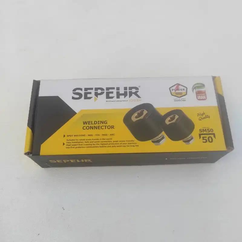 فیش مادگی دستگاه جوش سپهر مدل F-50 سایز 50 بسته 10 عددی