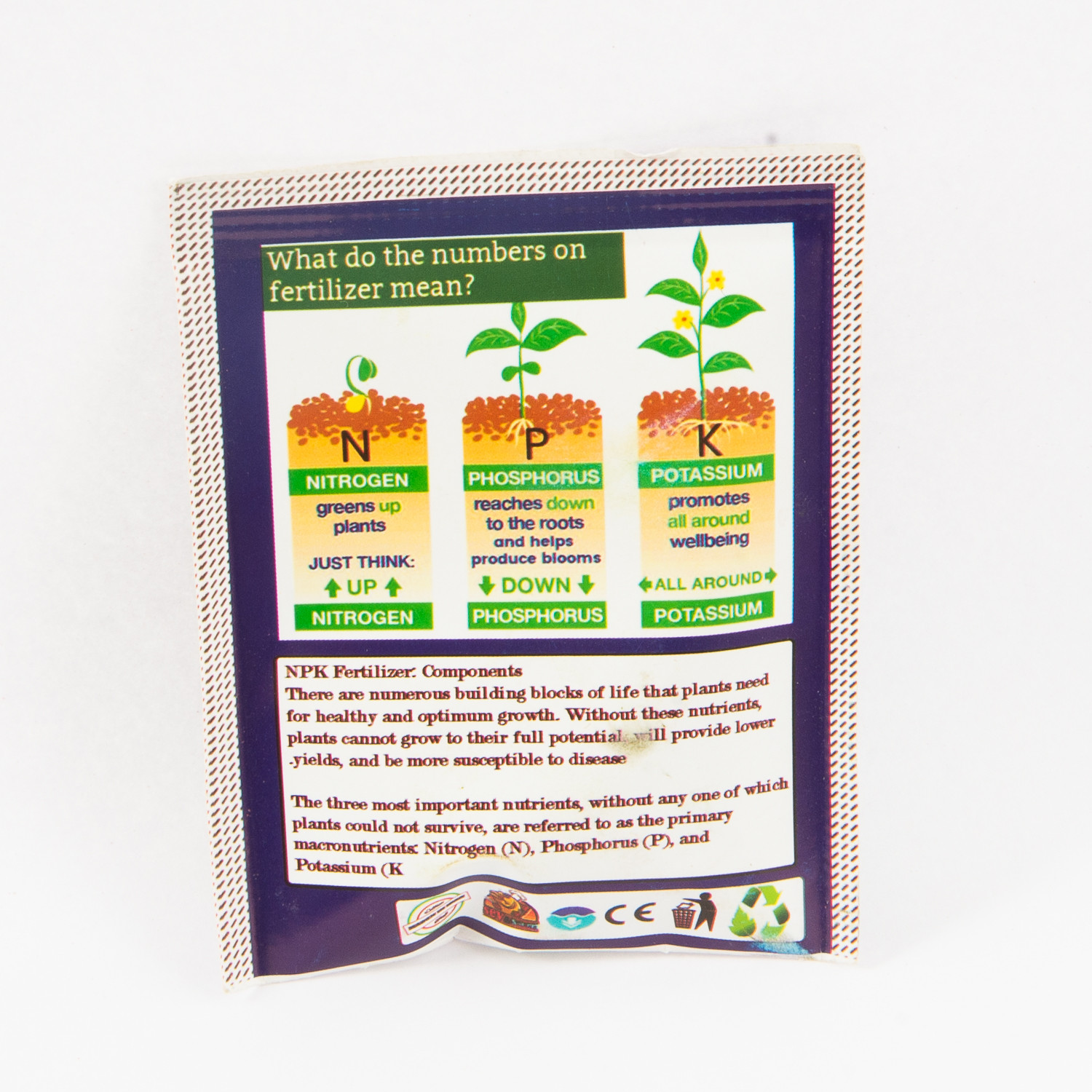 قرص مکمل گیاهان سو و سم مدل NPK بسته 24 عددی