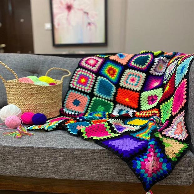 شال مبل و تخت مدل y5 سایز 140×90 سانتیمتر