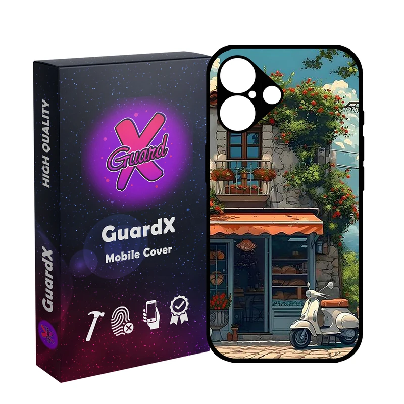 کاور گارد ایکس طرح ساختمان و موتور مدل 10746 مناسب برای گوشی موبایل اپل iPhone 16