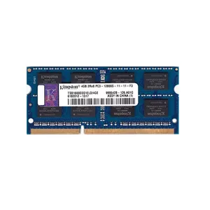 رم لپ تاپ DDR3 تک کاناله 1600 مگاهرتز CL11 كينگستون مدل PC3-12800S ظرفيت 4 گيگابايت