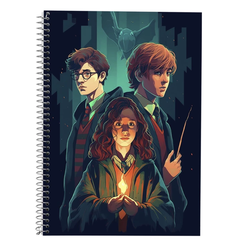 دفتر لغت 50 برگ مدوپد طرح هری پاتر harrypotter کد DF10312