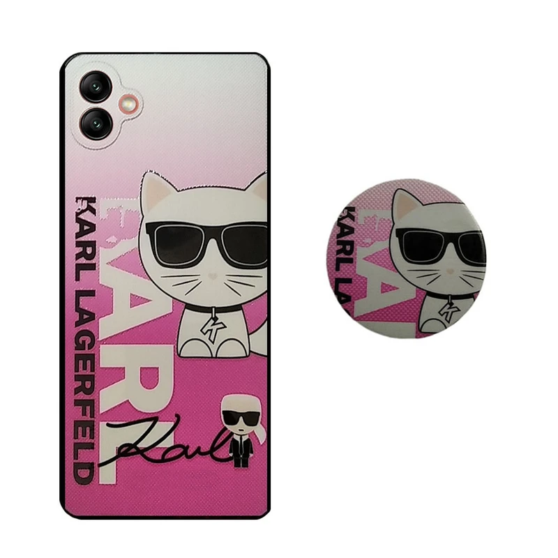 کاور مدل HB 0154 مناسب برای گوشی موبایل سامسونگ Galaxy A04 / A04 E / M13 5G به همراه پاپ سوکت