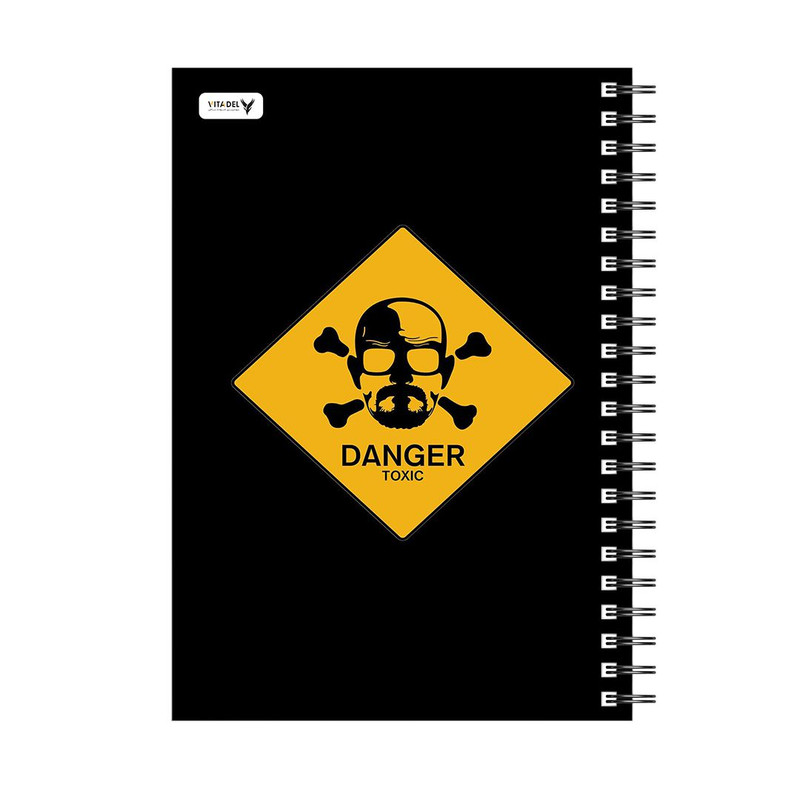 دفتر 120 برگ ویتادل طرح بریکینگ بد مدل 5