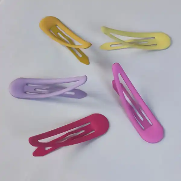 گیره مو زنانه مدل تق تقی کد 4035 بسته 10 عددی