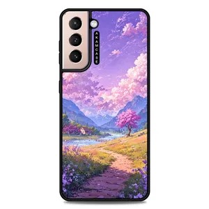 AKAM AMC-WSGS21P-NATURE-22 Cover For Samsung Galaxy S21 Plus