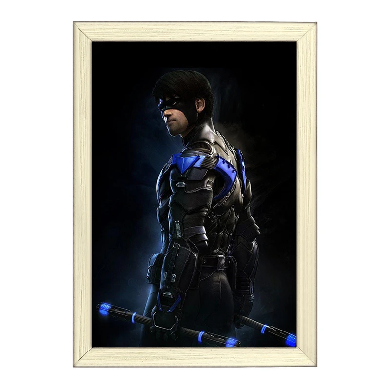 تابلو خندالو طرح بتمن شوالیه آرخام Batman Arkham knight کد 30275