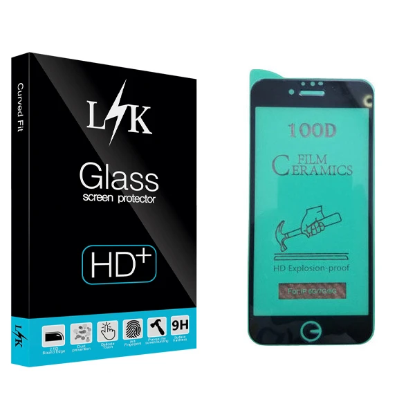 محافظ صفحه نمایش سرامیکی ال کی مدل +LITE مناسب برای گوشی موبایل اپل iPhone 6