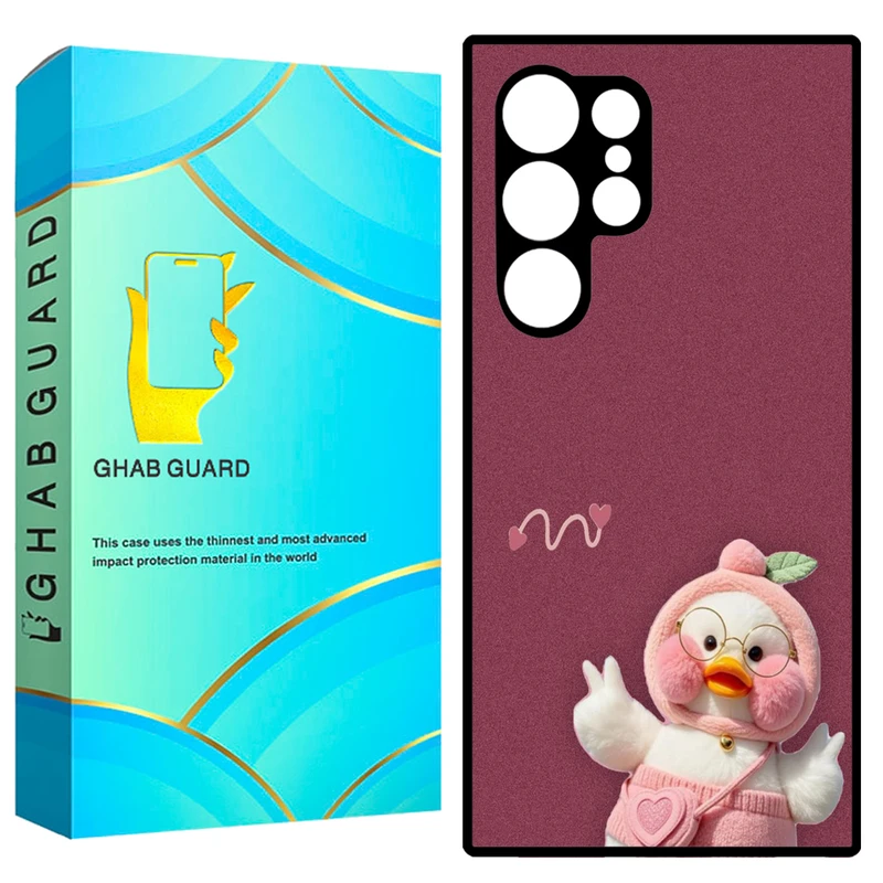 کاور قاب گارد طرح اردک مدل GCHPS23U مناسب برای گوشی موبایل سامسونگ Galaxy S23 Ultra 5G