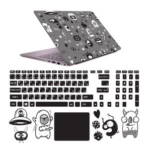 نقد و بررسی استیکر لپ تاپ صالسو آرت مدل 5097 hk به همراه برچسب حروف فارسی کیبورد توسط خریداران
