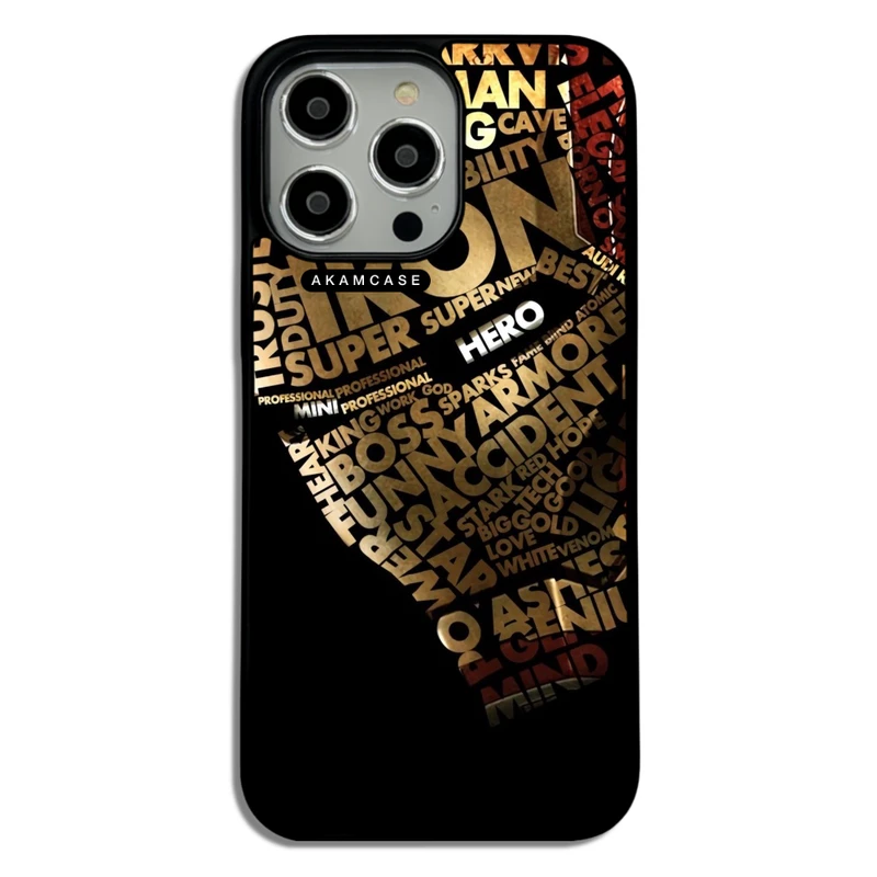 کاور آکام مدل AMC-WA14PROMAX-IRON MAN14 مناسب برای گوشی موبایل اپل iPhone 14 Pro Max