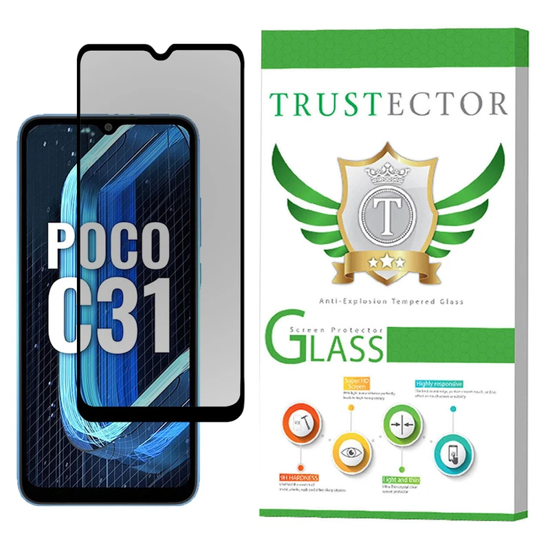 محافظ صفحه نمایش سرامیکی تراستکتور مدل CRP مناسب برای گوشی موبایل شیائومی Poco C31