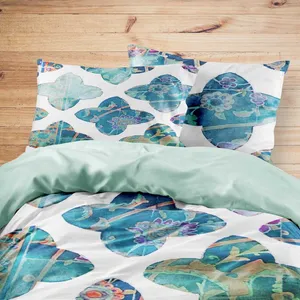 سرویس خواب مدوپد طرح گلبان مدل mod00451 یک نفره 4 تکه