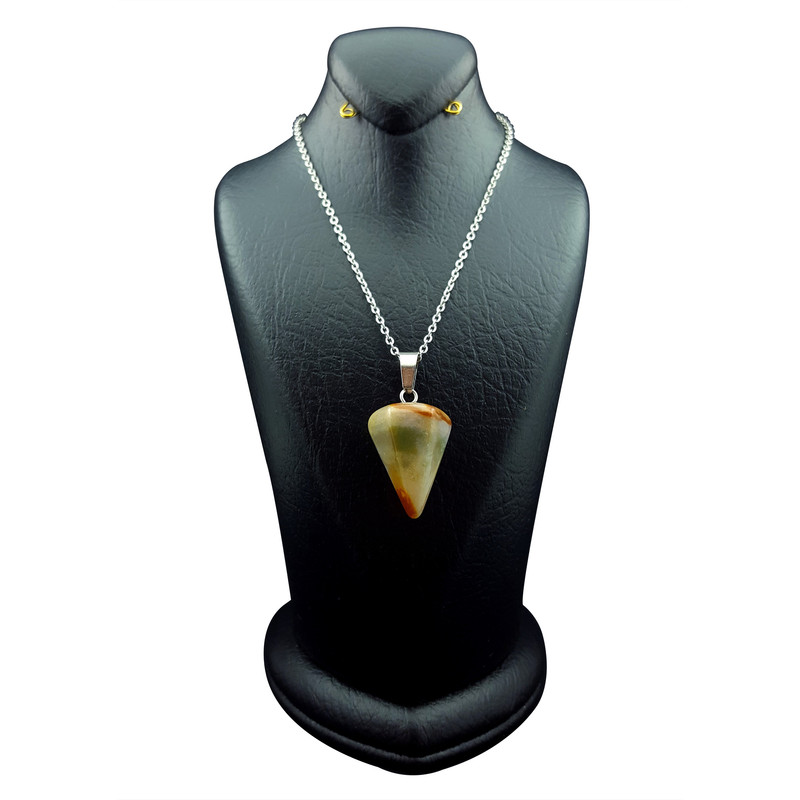گردنبند دخترانه مدل عقیق کد T