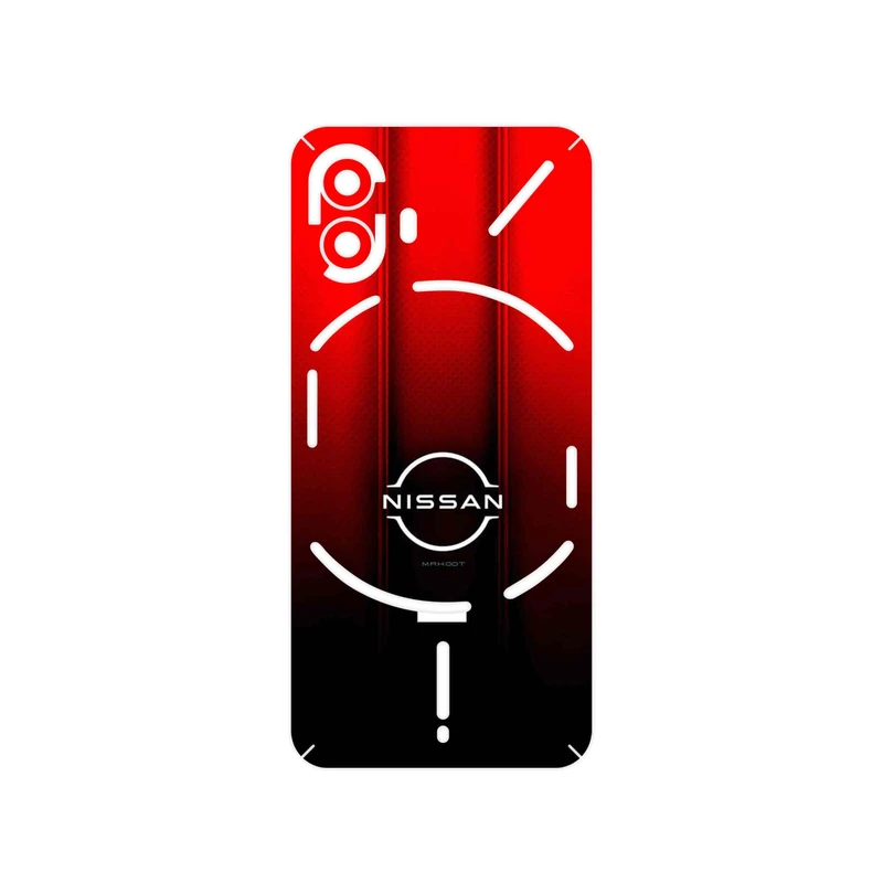 برچسب پوششی ماهوت مدل Nissan_Logo مناسب برای گوشی موبایل ناتینگ Phone 2