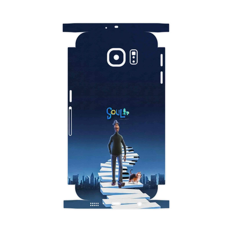 برچسب پوششی ماهوت مدل soul-FullSkin مناسب برای گوشی موبایل سامسونگ Galaxy S6 Edge