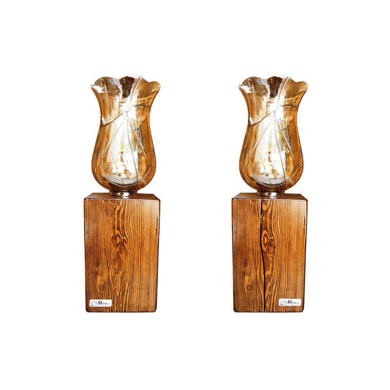 شمعدان آس کرال وود  مدل As-sh10