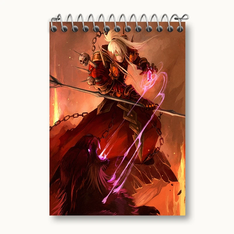 دفتر یادداشت 50 برگ خندالو مدل بازی دنیای وارکرفت (World of Warcraft) کد 31831